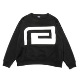 BIG SILHOUETTE LOGO CREW NECK SWEAT