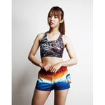 Ladys RETRO FUTURE ACTIVE SHORTS