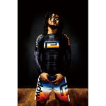 RETRO FUTURE RASH GUARD
