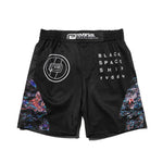 BLACK GLITTER ACTIVE SHORTS