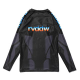 RETRO FUTURE RASH GUARD