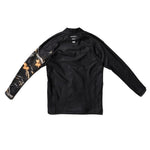 BOTANICAL CAMO HIGH NECK WARM RASH GUARD