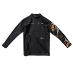 BOTANICAL CAMO HIGH NECK WARM RASH GUARD