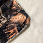 BOTANICAL CAMO FLEECE BLANKET