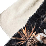 BOTANICAL CAMO FLEECE BLANKET