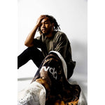 BOTANICAL CAMO FLEECE BLANKET