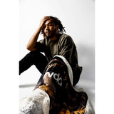 BOTANICAL CAMO FLEECE BLANKET
